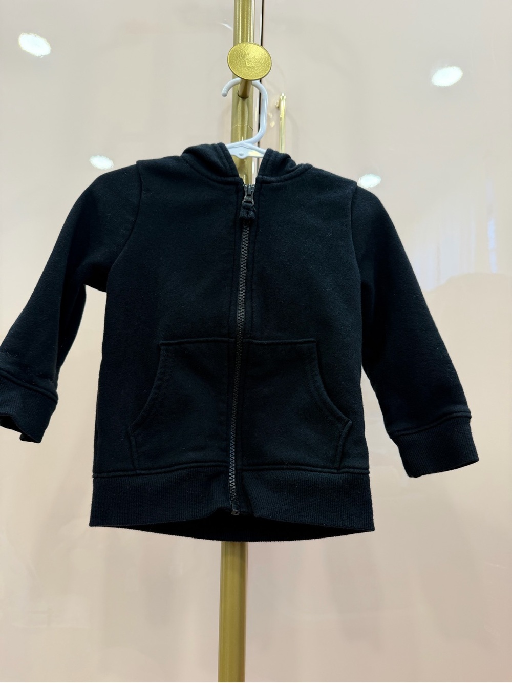Cat & Jack Black Kids Zip Hoodie